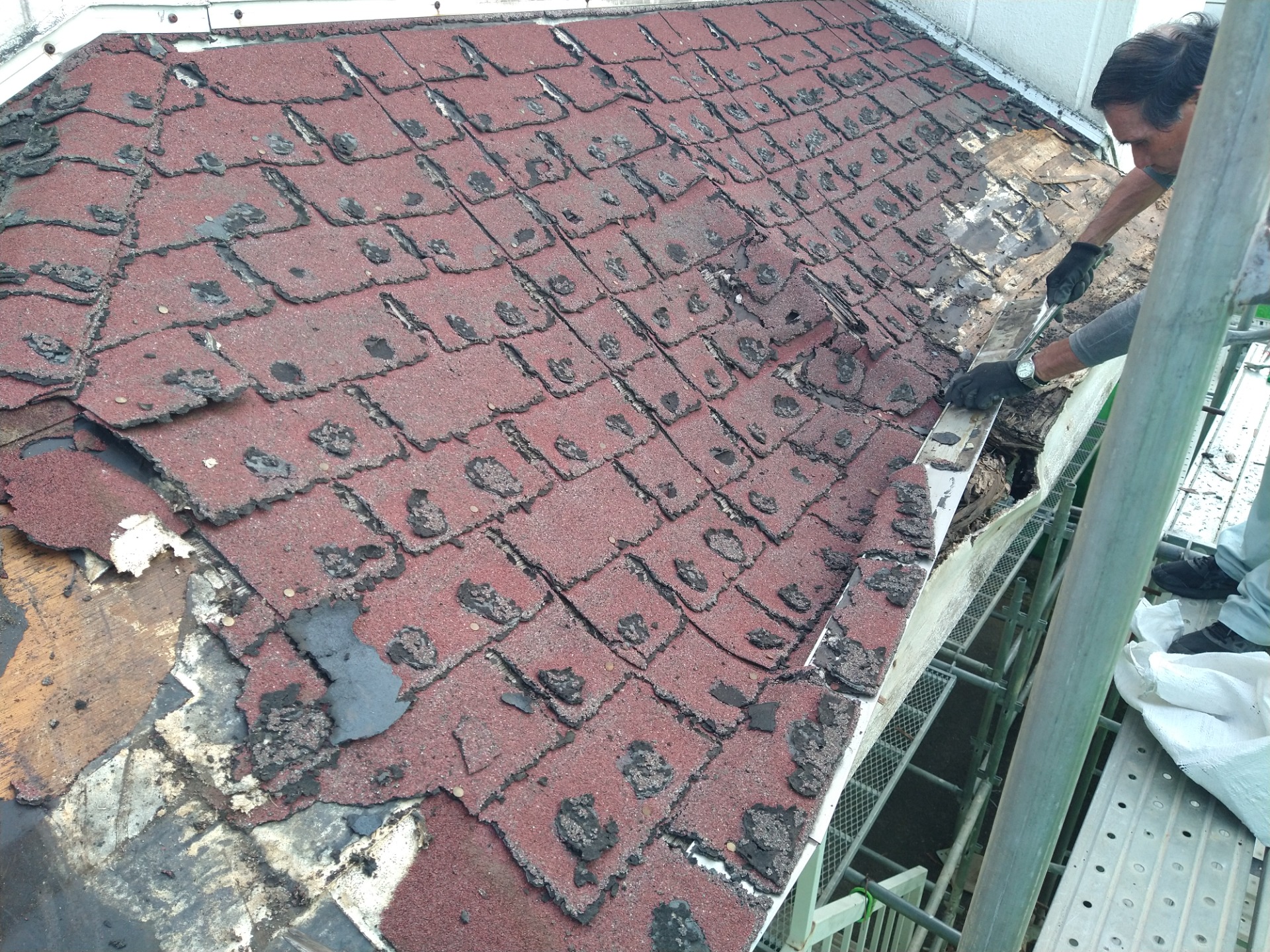 解体施工状況1